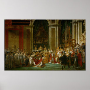 Póster La coronación de Napoleon