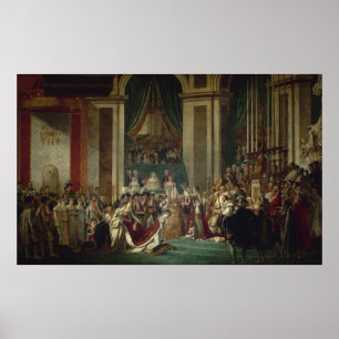 Póster La coronación de Napoleón, 1807