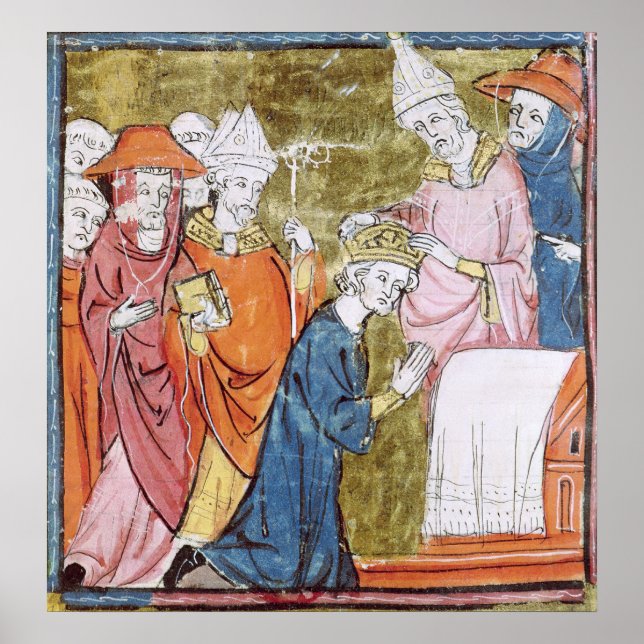 Póster La coronación del emperador Charlemagne (Frente)