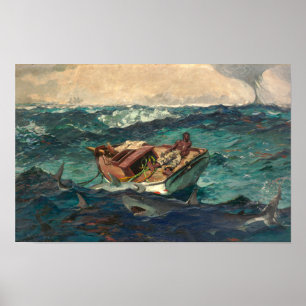 Póster La Corriente del Golfo Winslow Homer