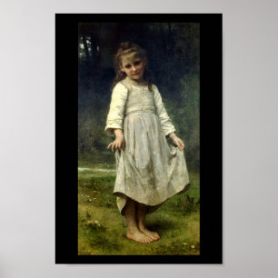 Póster La Cortesía 1898 William Bouguereau