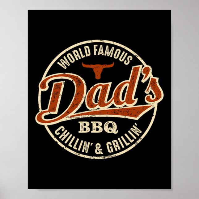 Póster La cosecha de bbq de papá (Frente)