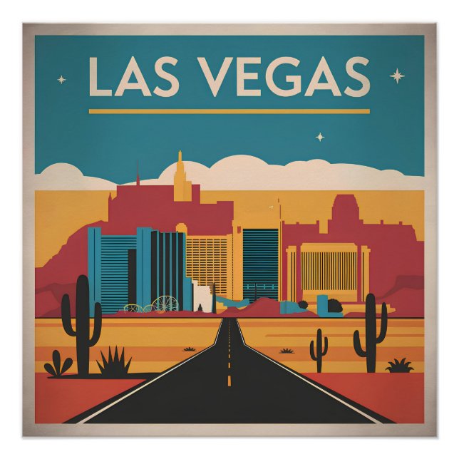 Póster La cosecha de Las Vegas USA (Anverso)