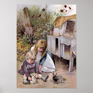 Póster La cosecha del "Conejo Mascota"