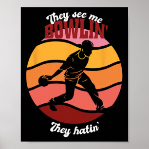 Póster La cosecha del Fiesta del Bowling es divertida
