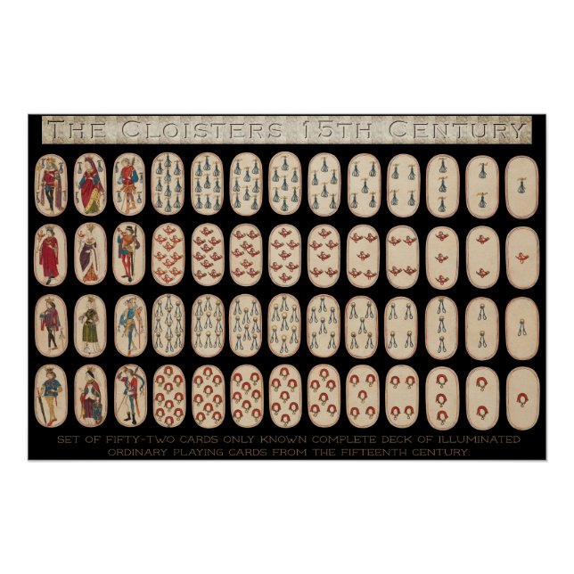 Póster La cosecha del siglo XV (Anverso)