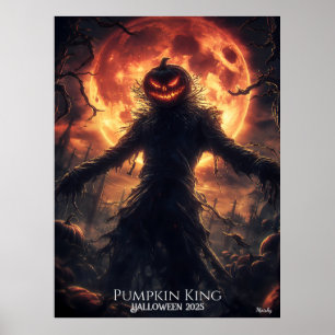 Póster La Cosechadora de Calabazas Despierta Halloween