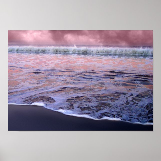 Póster La costa nocturna (Frente)