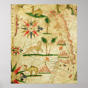 Póster La costa norte de África