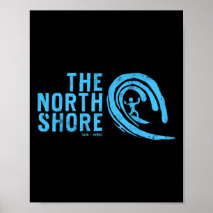 Póster La costa norte de Oahu Hawaii