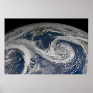 Póster La Costa Sur De Alaska Y El Golfo De Alaska.