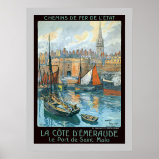 Póster La Côte d'Émeraude
