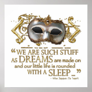 Póster La cotización de Tempest (versión de oro)