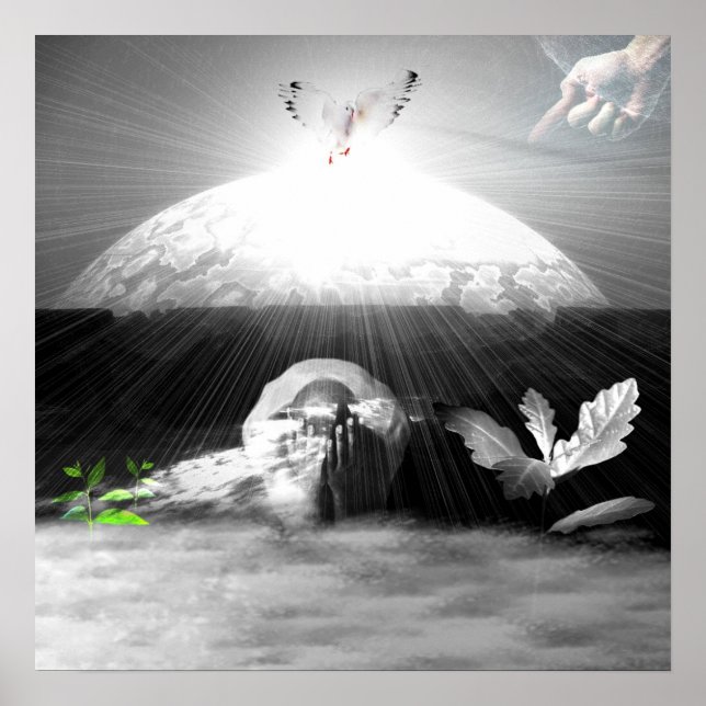 Póster La creación (Frente)