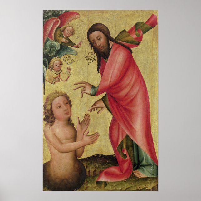 Póster La creación de Adán (Frente)