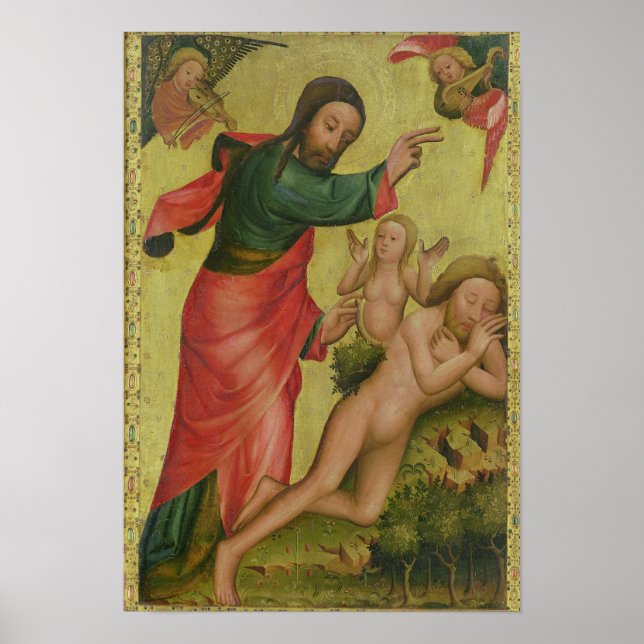 Póster La creación de Eva, un panel de Grabower (Frente)