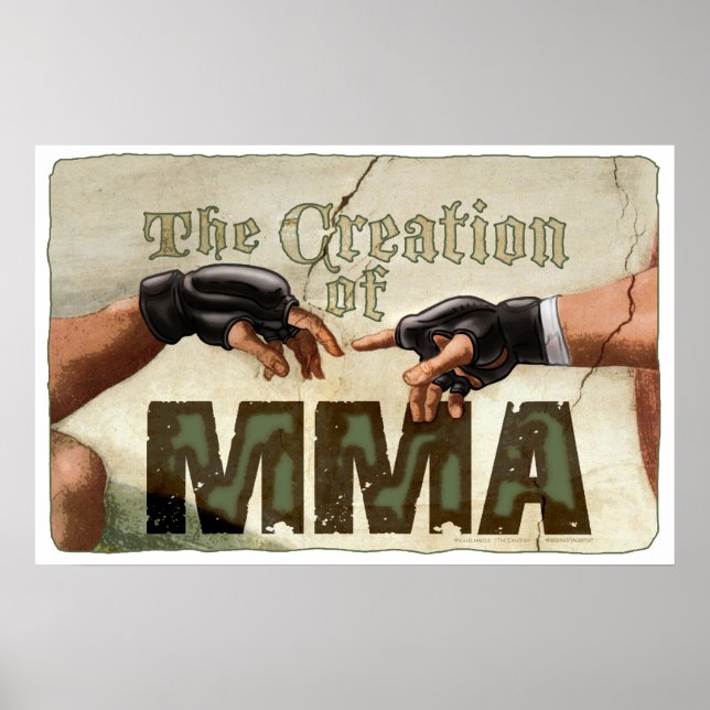 Póster La creación de la MMA (Frente)