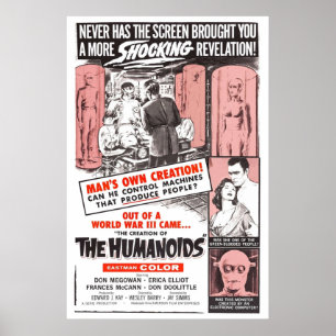 Póster La creación de los humanoides