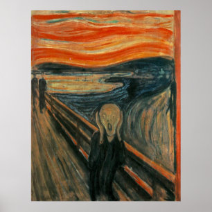 Póster La crema de Edvard Munch