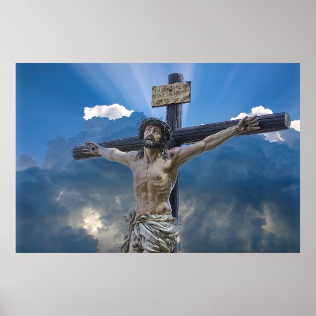 Póster La crucifixión (Frente)