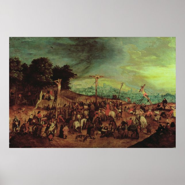 Póster La crucifixión (Frente)