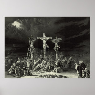Póster La crucifixión - 1849
