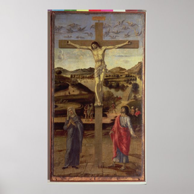 Póster La crucifixión, c.1455 (Frente)