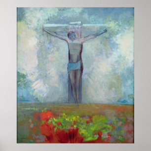 Póster La crucifixión, c.1910