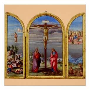 Póster La Crucifixión de Francesco Granacci