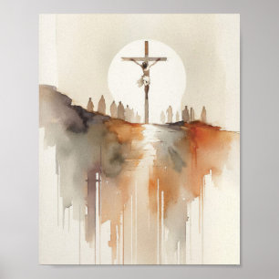 Póster La crucifixión de Jesús