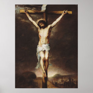 Póster La Crucifixión por Bartolome Esteban Murillo