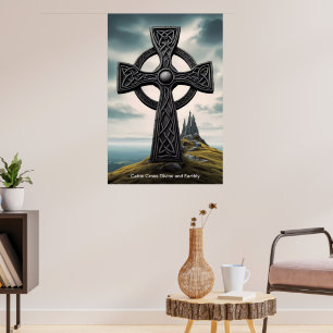 Póster La Cruz Celta es un faro de esperanza.