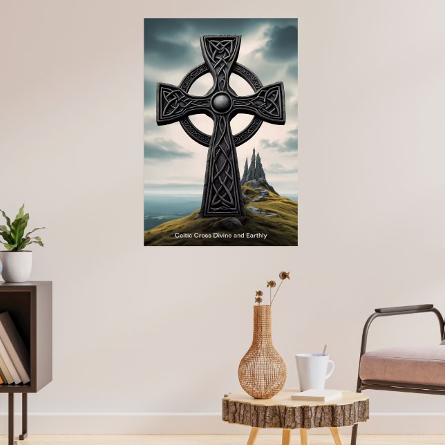 Póster La Cruz Celta es un faro de esperanza. (Salón 3)