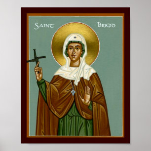 Póster La cruz de Brigid del santo