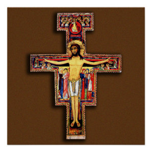 PÓSTER LA CRUZ DE SAN DAMIANO