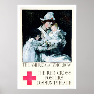 Póster La Cruz Roja fomenta la salud comunitaria (US00020