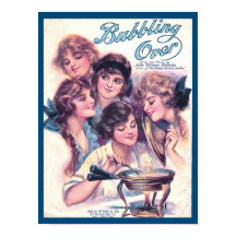 La cubierta de la música de la hoja retro vintage 