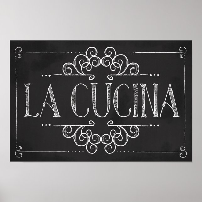 Póster La Cucina Wall Decor (Frente)