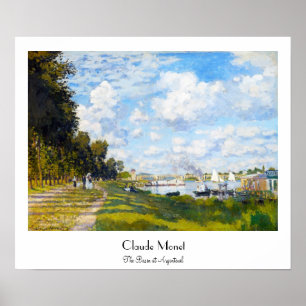 Póster La cuenca del Argenteuil Claude Monet