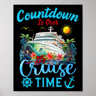 Póster La cuenta regresiva ha terminado, es hora de cruza