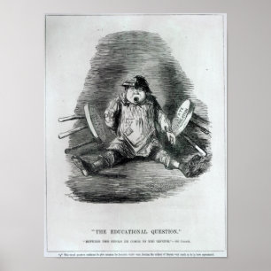 Póster La cuestión educativa"