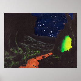 Póster La Cueva Luminescente: