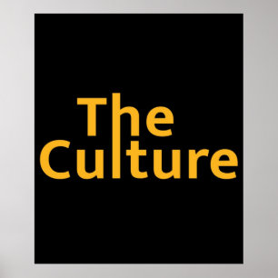 Póster La cultura Iain M Banks ScFi Circunstanc Especial