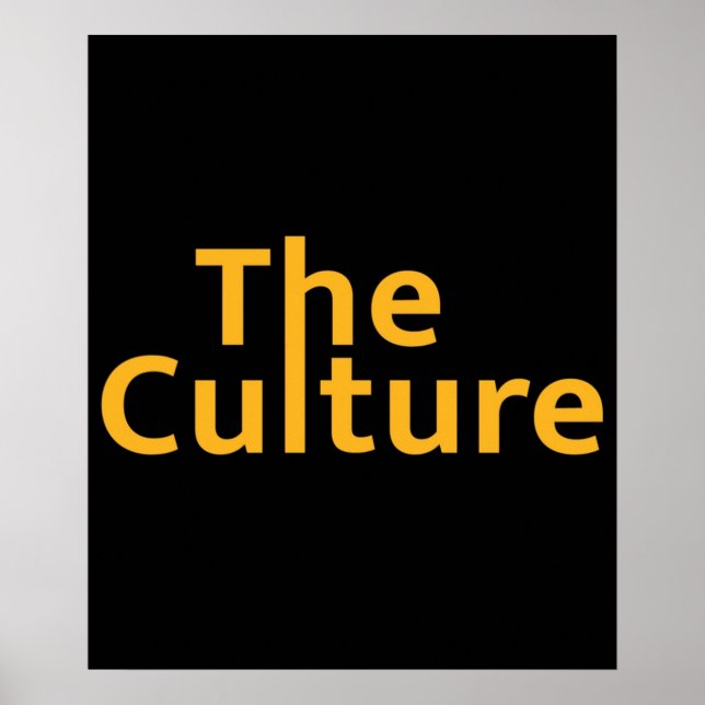 Póster La Cultura Iain M Banks ScFi Circunstancia Especia (Frente)