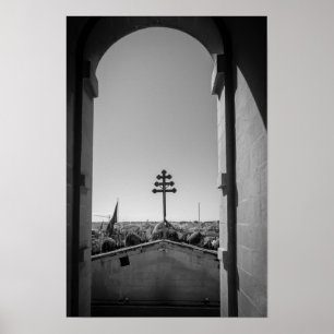 Póster La Cúpula de Mosta a través del Arco