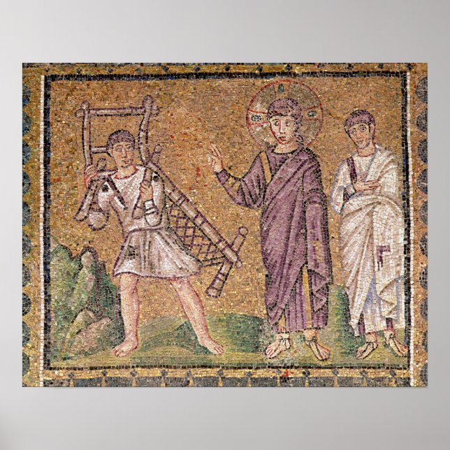 Póster La curación del paralítico de Capernaumx (Frente)