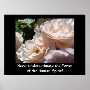 Póster La curación nunca subestima el poder del