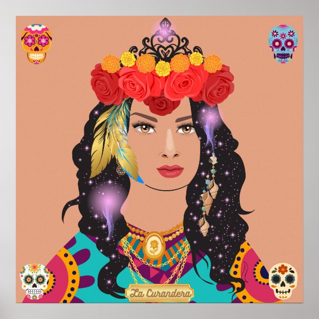 Póster La Curandera  (Frente)