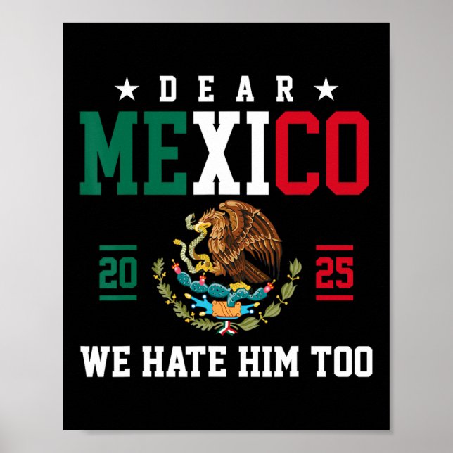 Póster La curiosa empatía mexicana: Querido México, tambi (Frente)