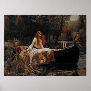 Póster La dama de Shalott